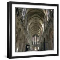 Interior of the Church of St Pierre, 12th Century-CM Dixon-Framed Photographic Print