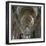 Interior of the Church of St Pierre, 12th Century-CM Dixon-Framed Photographic Print