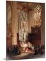 Interior Of The Church Of St Waudru, Mons-Bernard Neyt-Mounted Giclee Print