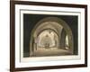 Interior of the Church of the Holy Sepulchre at the Site of Golgotha, 1821-Maxim Nikiphorovich Vorobyev-Framed Premium Giclee Print