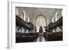 Interior of the Church of the Holy Trinity, Regensburg, Bavaria, Germany-Michael Runkel-Framed Photographic Print