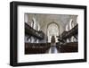 Interior of the Church of the Holy Trinity, Regensburg, Bavaria, Germany-Michael Runkel-Framed Photographic Print