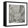 Interior of the Clothworkers Hall, 1878-null-Framed Stretched Canvas