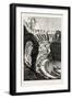Interior of the Coliseum, Rome and its Environs, Italy, 19th Century-null-Framed Giclee Print