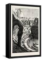 Interior of the Coliseum, Rome and its Environs, Italy, 19th Century-null-Framed Stretched Canvas