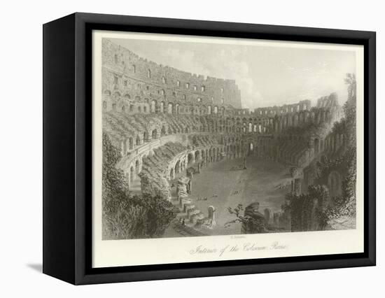 Interior of the Coliseum, Rome-null-Framed Stretched Canvas