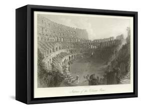 Interior of the Coliseum, Rome-null-Framed Stretched Canvas