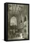 Interior of the Collegiate Church, Manchester-Thomas Allom-Framed Stretched Canvas
