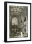 Interior of the Collegiate Church, Manchester-Thomas Allom-Framed Giclee Print