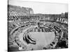 Interior of the Colosseum, Rome, 1893-John L Stoddard-Stretched Canvas