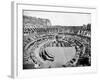 Interior of the Colosseum, Rome, 1893-John L Stoddard-Framed Giclee Print