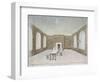 Interior of the Condemned Room in Newgate Prison, Old Bailey, City of London, 1810-Valentine Davis-Framed Giclee Print