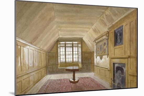 Interior of the Council Chamber in the White Tower, Tower of London, Stepney, London, 1883-John Crowther-Mounted Giclee Print