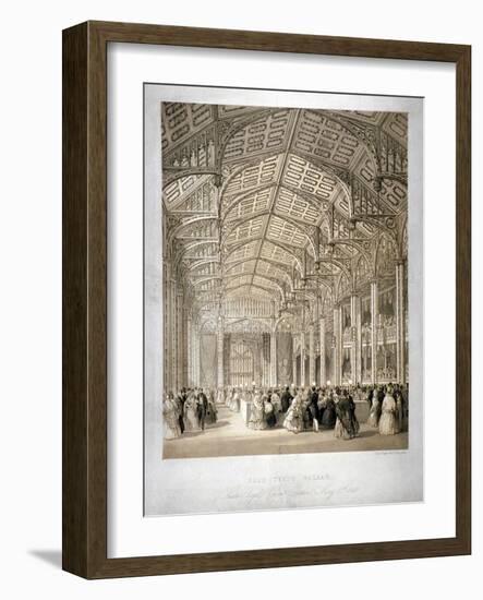 Interior of the Covent Garden Theartre, Bow Street, Westminster, London, 1845-Day & Haghe-Framed Giclee Print