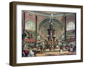 Interior of the Crystal Palace-null-Framed Giclee Print