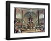 Interior of the Crystal Palace-null-Framed Giclee Print