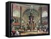 Interior of the Crystal Palace-null-Framed Stretched Canvas