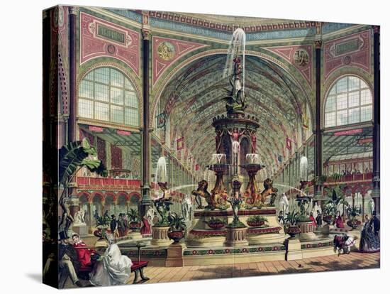 Interior of the Crystal Palace-null-Stretched Canvas