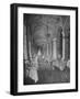 Interior of the dining terrace, Hotel Statler, Buffalo, New York, 1923-null-Framed Photographic Print