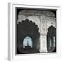 Interior of the Diwan-I-Khas, Red Fort, Delhi, India, Late 19th or Early 20th Century-null-Framed Giclee Print