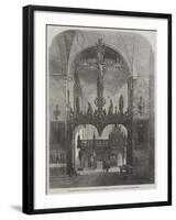 Interior of the Dom, Lubeck-Samuel Read-Framed Giclee Print