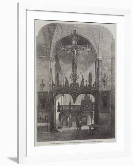 Interior of the Dom, Lubeck-Samuel Read-Framed Giclee Print