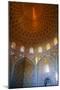 Interior of the dome of Sheikh Lotfollah Mosque, Isfahan, Iran, Middle East-James Strachan-Mounted Photographic Print