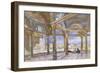 Interior of the Dome of the Chain Looking North, Jerusalem-John Fulleylove-Framed Giclee Print