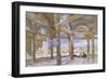 Interior of the Dome of the Chain Looking North, Jerusalem-John Fulleylove-Framed Giclee Print