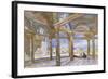 Interior of the Dome of the Chain Looking North, Jerusalem-John Fulleylove-Framed Giclee Print