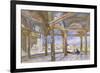 Interior of the Dome of the Chain Looking North, Jerusalem-John Fulleylove-Framed Giclee Print