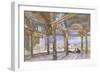 Interior of the Dome of the Chain Looking North, Jerusalem-John Fulleylove-Framed Giclee Print