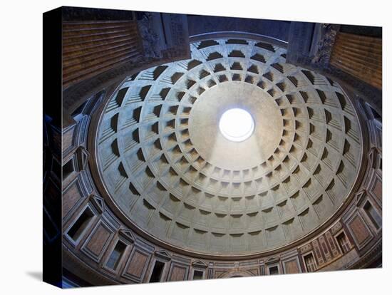 Interior of the dome on the Pantheon in Rome-Sylvain Sonnet-Stretched Canvas