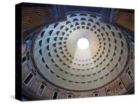 Interior of the dome on the Pantheon in Rome-Sylvain Sonnet-Stretched Canvas