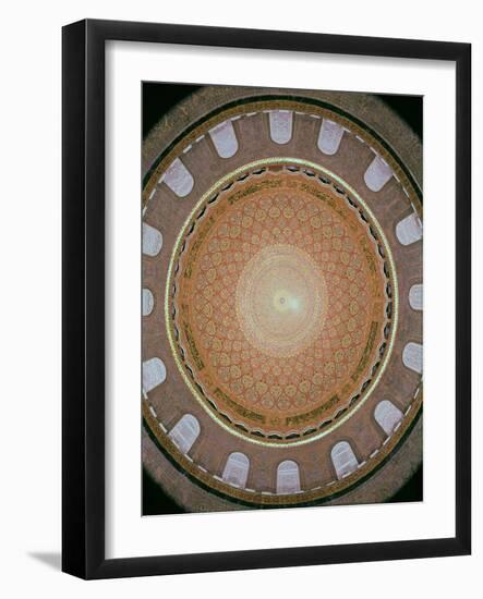 Interior of the Dome-null-Framed Giclee Print