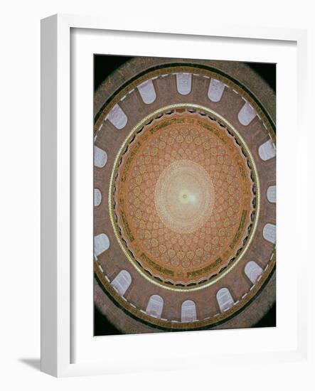 Interior of the Dome-null-Framed Giclee Print