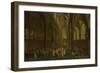 Interior of the Dominican Church in Antwerp-Pieter Neefs-Framed Art Print