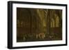 Interior of the Dominican Church in Antwerp-Pieter Neefs-Framed Art Print