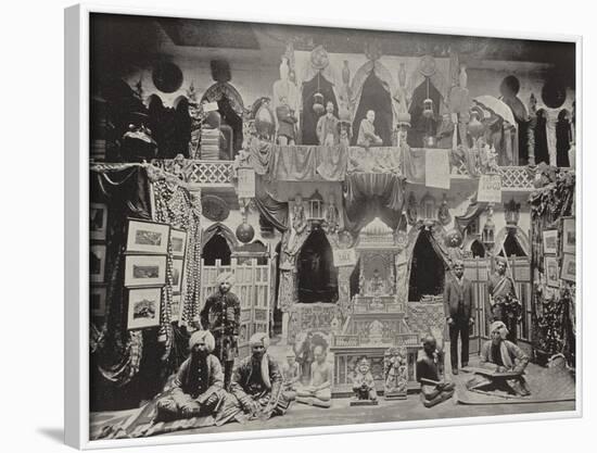 Interior of the East Indian Building-null-Framed Photographic Print