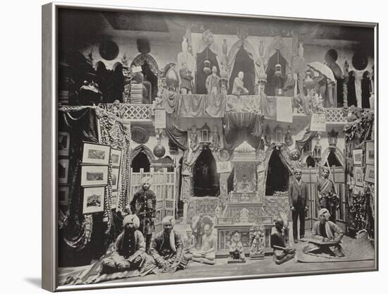 Interior of the East Indian Building-null-Framed Photographic Print