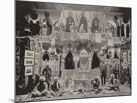 Interior of the East Indian Building-null-Mounted Photographic Print