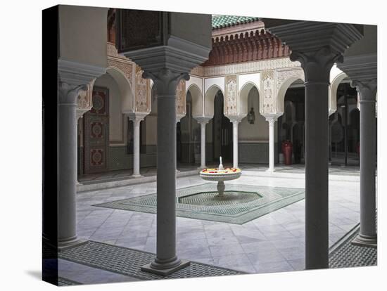 Interior of the Famous Mamounia Hotel in Marrakech-Julian Love-Stretched Canvas