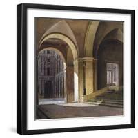 Interior of the Farnese Theatre in Parma-Giovanni Contini-Framed Giclee Print