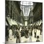 Interior of the Galleria Vittorio Emanuele II (1877), Milan (Italy), Circa 1890-Leon, Levy et Fils-Mounted Photographic Print