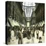 Interior of the Galleria Vittorio Emanuele II (1877), Milan (Italy), Circa 1890-Leon, Levy et Fils-Stretched Canvas