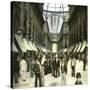 Interior of the Galleria Vittorio Emanuele II (1877), Milan (Italy), Circa 1890-Leon, Levy et Fils-Stretched Canvas