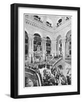 Interior of the Grand Opera House, Paris, Late 19th Century-John L Stoddard-Framed Giclee Print