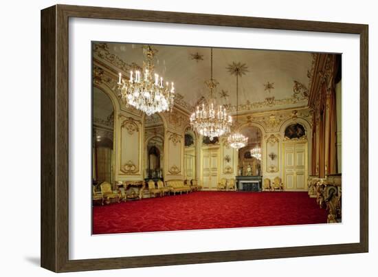 Interior of the Grand Salon-null-Framed Giclee Print