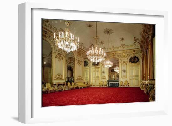 Interior of the Grand Salon-null-Framed Giclee Print