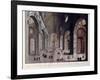 Interior of the Great Basilica of San Pietro in the Vatican-Carlo Gilio-Framed Giclee Print